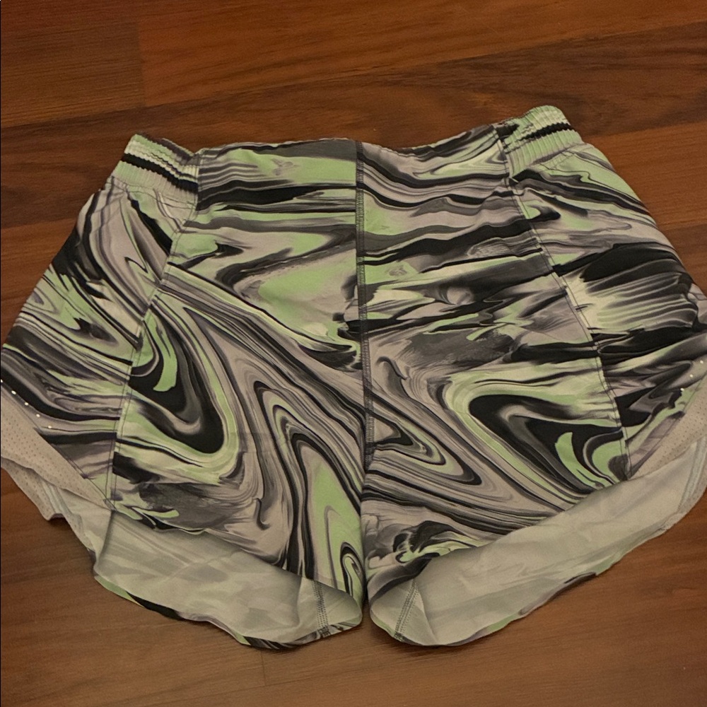 Lululemon running shorts with lining. Size 10